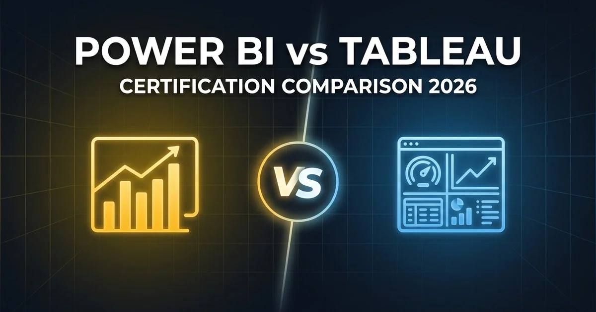 Power BI PL-300 vs Tableau certification comparison 2026