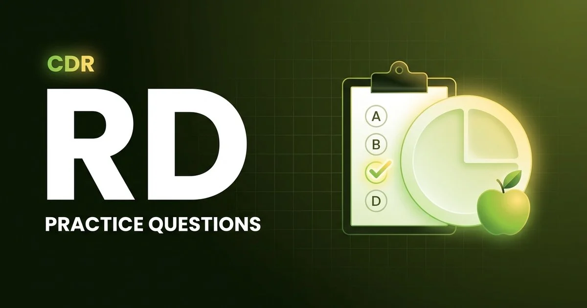 RD exam practice questions with answers and rationales 2026