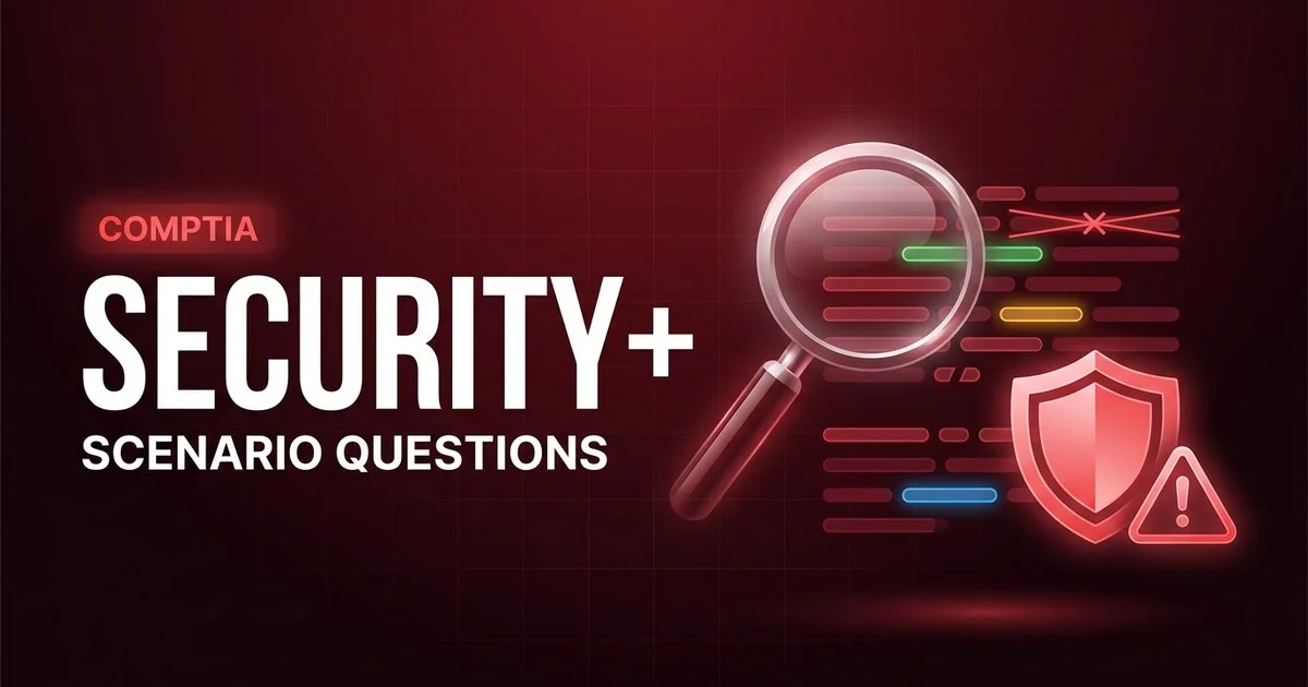 Security+ scenario questions decoded - keywords, qualifiers and traps