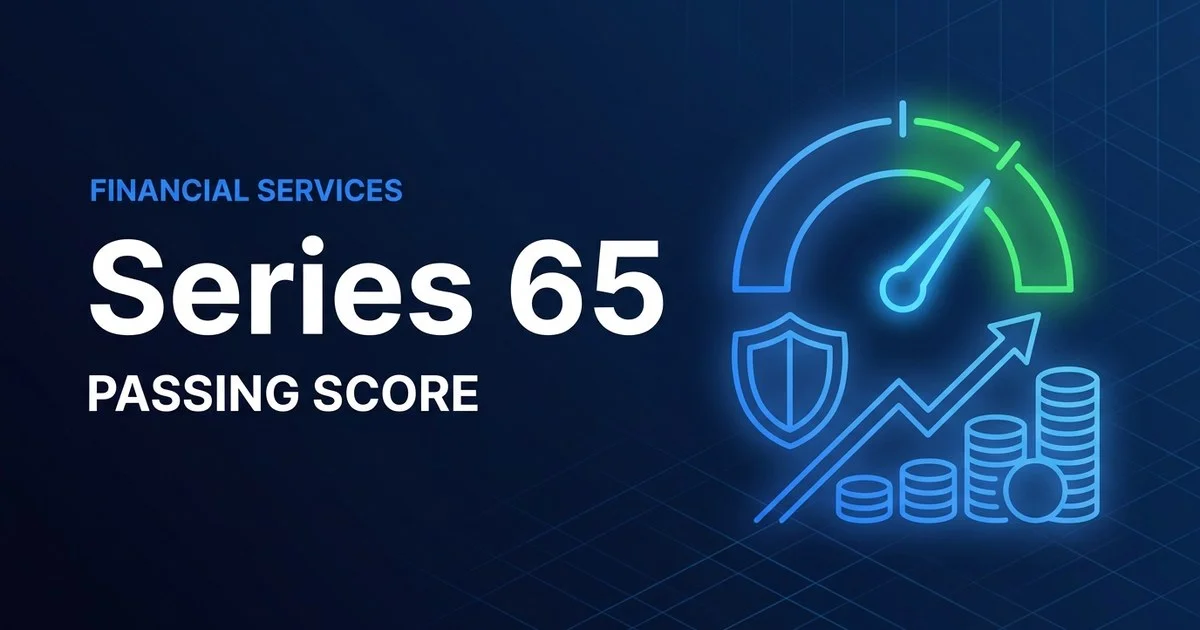Series 65 - Uniform Investment Adviser Law Examination scoring and pass rate explained