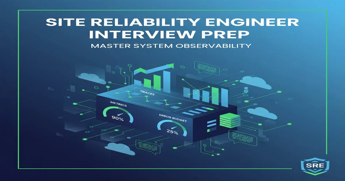 Site Reliability Engineer SRE interview questions and answers 2026