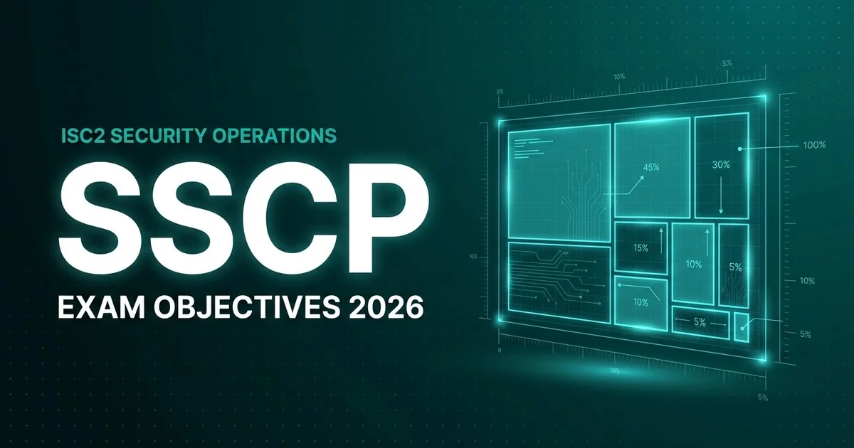 SSCP Exam Objectives 2026: All Domains and Weights