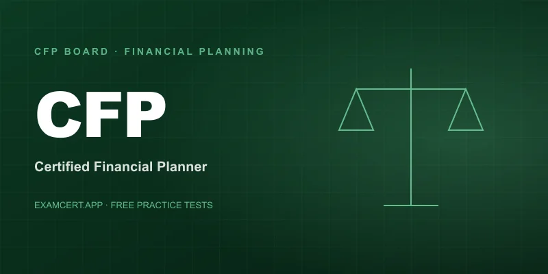 Certified Financial Planner (CFP) Certification Exam (CFP) exam prep app with practice questions and study materials