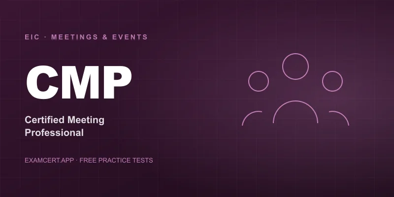 Certified Meeting Professional (CMP) (CMP) exam prep app with practice questions and study materials