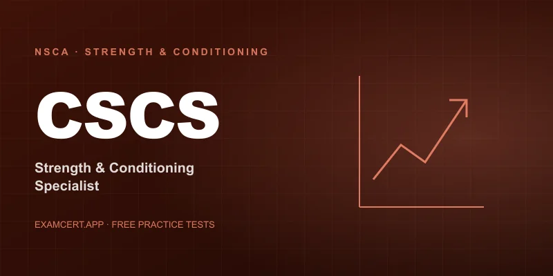 Certified Strength and Conditioning Specialist (CSCS) (CSCS) exam prep app with practice questions and study materials