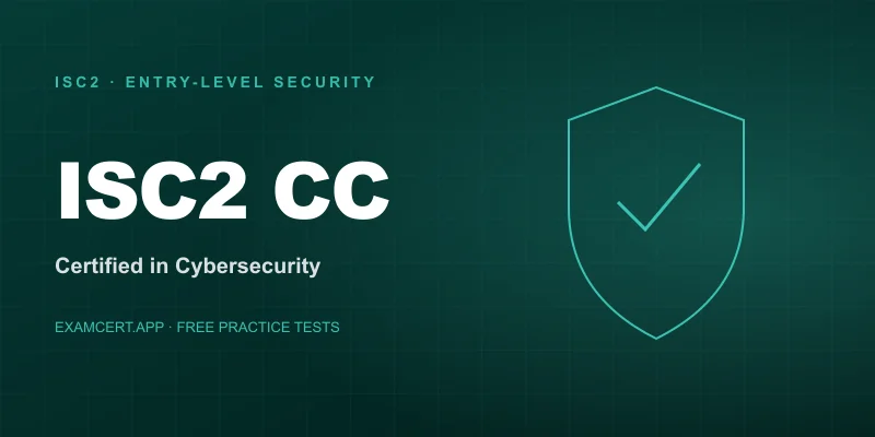 ISC2 Certified in Cybersecurity (CC) (CC) exam prep app with practice questions and study materials