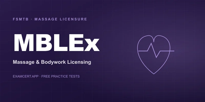 Massage & Bodywork Licensing Examination (MBLEx) (MBLEx) exam prep app with practice questions and study materials