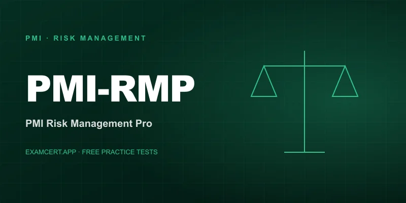 PMI Risk Management Professional (PMI-RMP) (PMI-RMP) exam prep app with practice questions and study materials