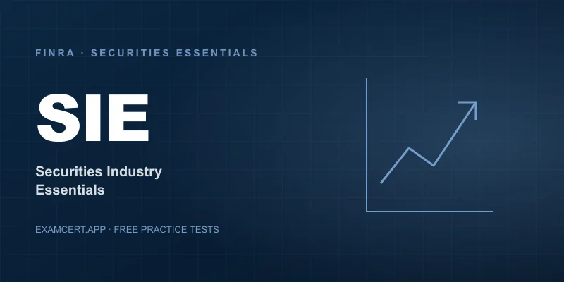 Securities Industry Essentials (SIE) Exam (SIE) exam prep app with practice questions and study materials