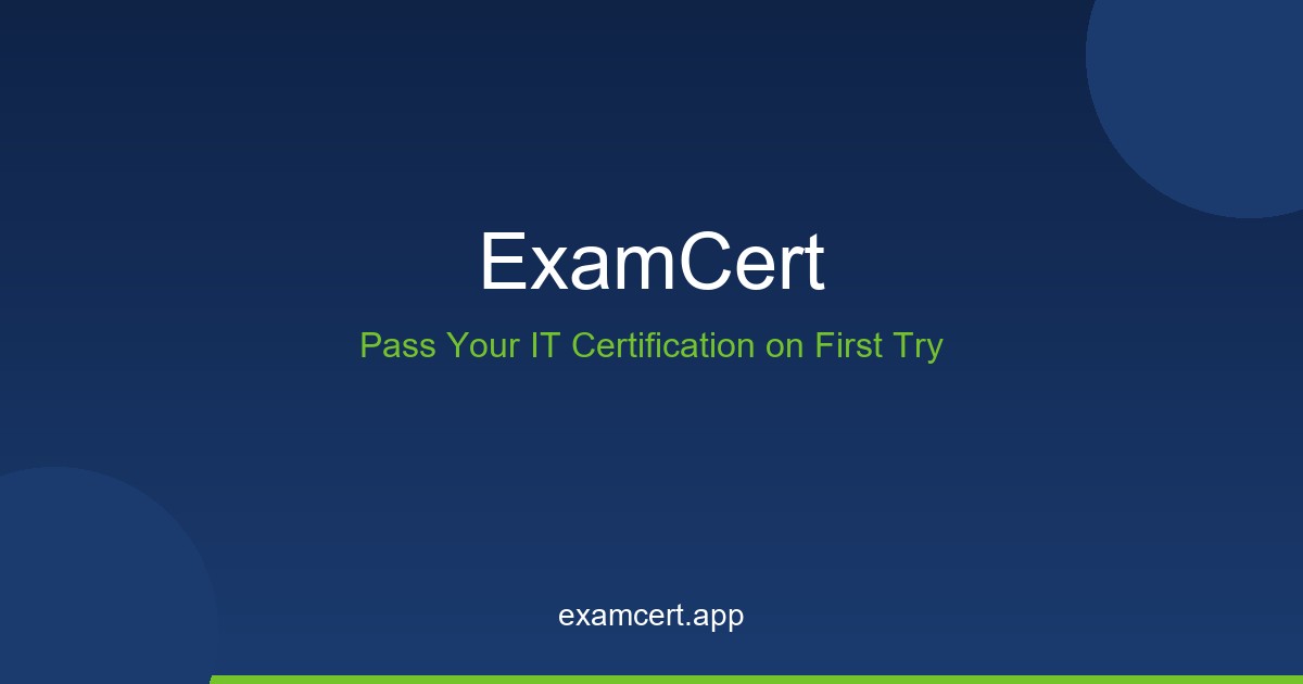 Free Certification Roadmap Builder | Plan Your IT Career Path | ExamCert
